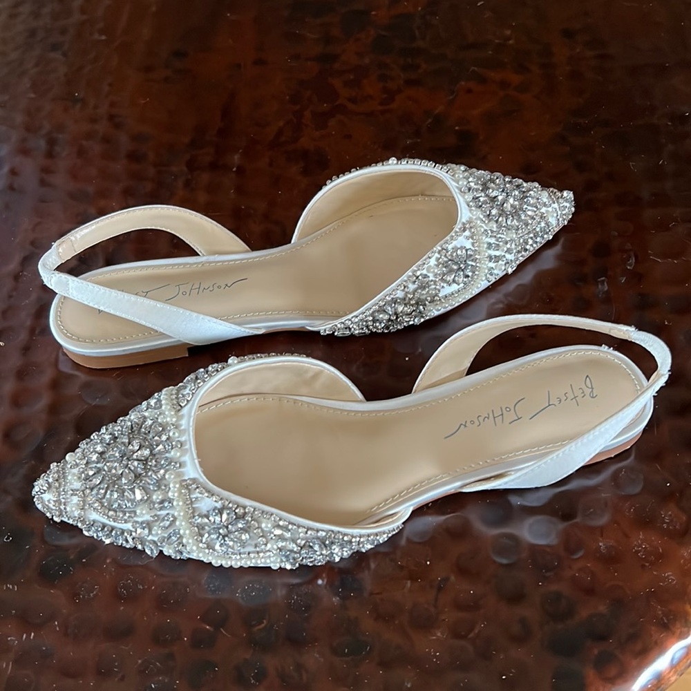 Betsy Johnson wedding shoes